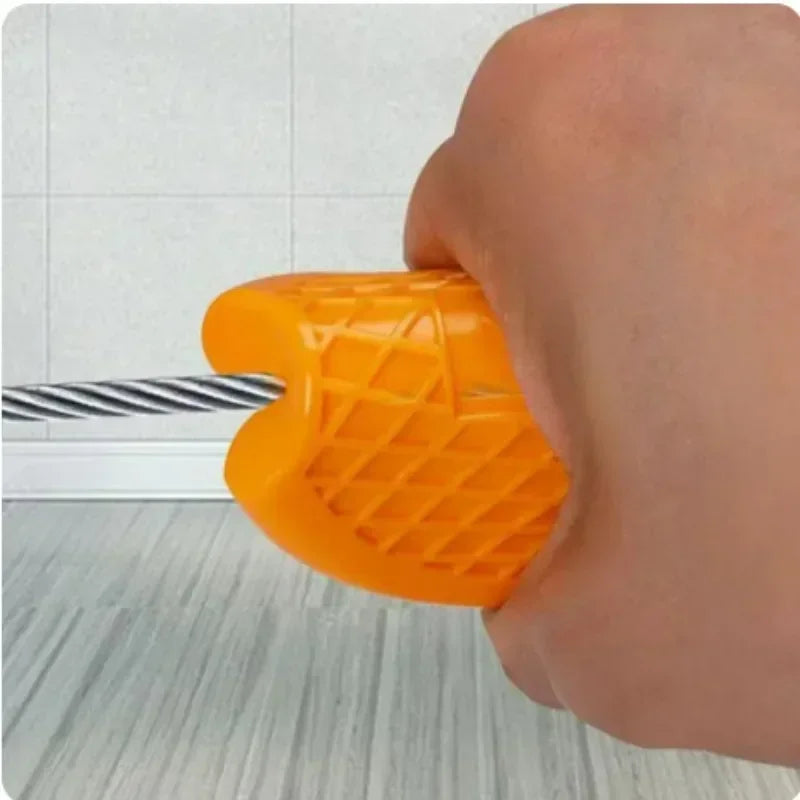 1/2pcs Portable Wire Drawing Machine Rubber Thread Device Electrician Wire Holder Tool Wire Drawing Anti-slip Clamp