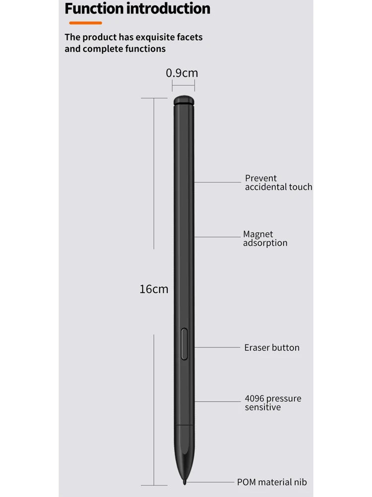 Electromagnetic  Pen For Samsung Galaxy Tablet For Lenovo Tablet  DELL Tablet  For Acer Tablet    Without Bluetooth