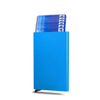 Anti Rfid Blocking Protected Magic Men ID Credit Card Holder Wallet Men Women Metal Business Bank CreditCard Cardholder Case