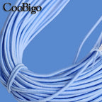 5 Meters 1mm 2mm 3mm Round Elastics Bungee Shock Cord Elastic Rope Rubber Band Strap String Cordon Shoelaces Sewing Accessories