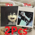 New 2Pcs/Set 2nd Anniversary Card Alien Stage TV Anime Card Ivan Till Cosplay Square CD Card Instant Imaging Cards Postcard Gift