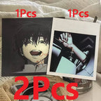 New 2Pcs/Set 2nd Anniversary Card Alien Stage TV Anime Card Ivan Till Cosplay Square CD Card Instant Imaging Cards Postcard Gift