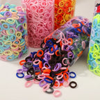 50/100/300pcs Kids Elastic Hair Bands Girls Sweets Scrunchie Rubber Band for Children Hair Ties Headband Baby Hair Accessories