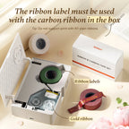 Niimbot N1/B18 Thermal Transfer Label Sticker Printer Mini Label Maker With Ribbon PET Papers For Jewelry Store Cable Cosmetics