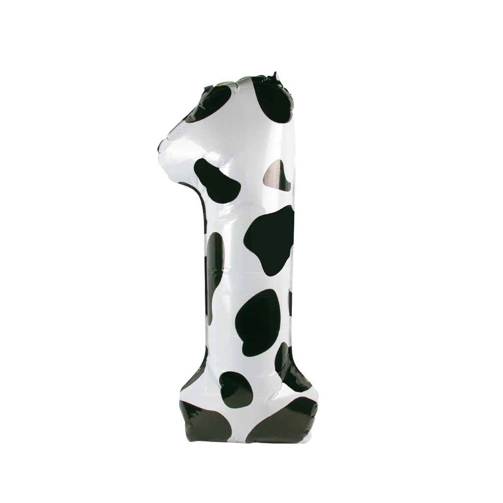 Cow Party Themed Disposable Tableware Set Paper Plates and Cow Napkins for Kids Cow Themed Birthday Party Decorations