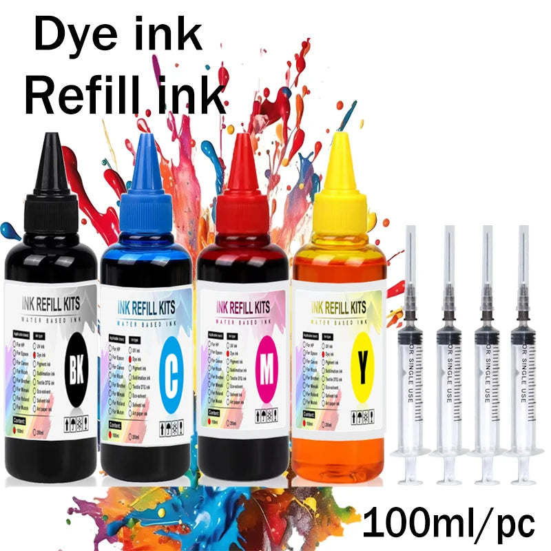 For Brother LC421XL LC421 LC123 LC223 LC3211 LC3213 cartridg Refill dye ink For Brother DCP-J1050DW J1140DW MFC-J1010DW Printer
