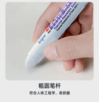 Solid Paint Marker Oil-based Ink Waterproof High Temperature Resistant for Writing Marks on Metal Wood Plastic Glass Stone