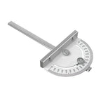Table Saw Angle Ruler Meter Measure Protractor Ruler 180 Degree Guage Goniometer Stainless Steel Woodworking Measurement Tool