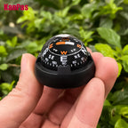 KANPAS Carabiner Compass Ball,Innovative Dual Dial Outdoor Compass,Waterproof Lightweight Backpacking Luminous Compass CA-V30(L)