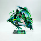 Odette Lohen Flins Durin Mavuika Columbina Xiao Arlecchino Acrylic Anime Model Furina Collect Desktop Decoration Keychains Gift