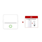 Mini Portabl Printer Inkless Sticker Maker, Free Cut Small Pocket Printer, Portable Thermal Printer for Photo Journal Notes Memo