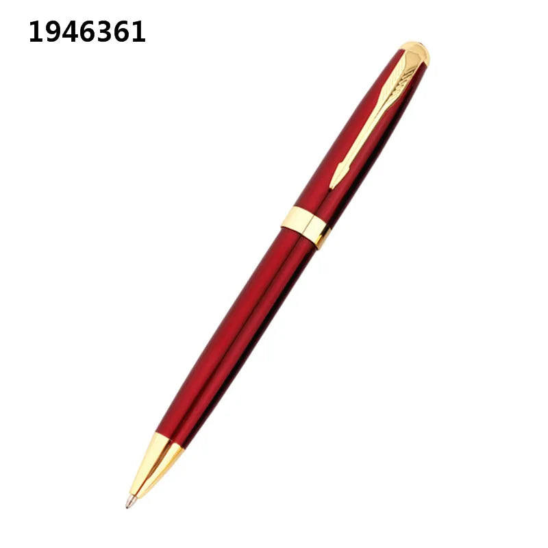 Luxury high quality 388 Black for stainless steel Business office school supplies Ballpoint Pen Golden Clip New
