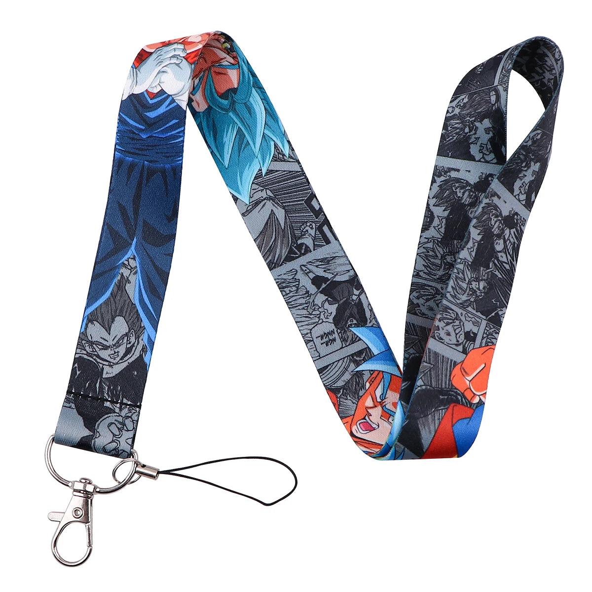 Anime Character Strap Lanyard for Key ID Card Charm Strap Badge Holder DIY Cool Hang Rope Keyring Accessories Gifts Cosplay
