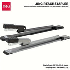 1 pcs Long Arm Manual Stapler Random Color, Ideal for Document Binding, Durable Design, Perfect for Daily Tasks