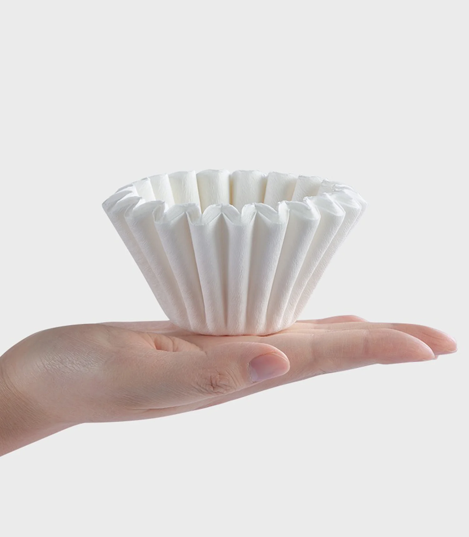 YRP Coffee Filter Papers 50 Sheets 1-2Cups 3-4Cups Paper Filter #155  #185 Pour Over Coffee Dripper & Wave Dripper Barista Tools