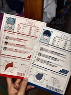 11Pcs/Box Merchandise Alien Stage Lucky Gift Bag Collection Toy Mizi Sua Ivan Till Hyuna Luka File Page Identity Card Postcard