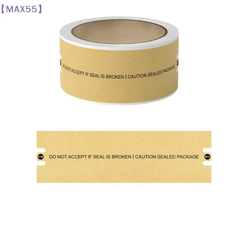 100Pcs/Roll Tamper-Proof Sealing Stickers Security Labels For Packages Mail Documents,3 X 10cm【MAX-55】