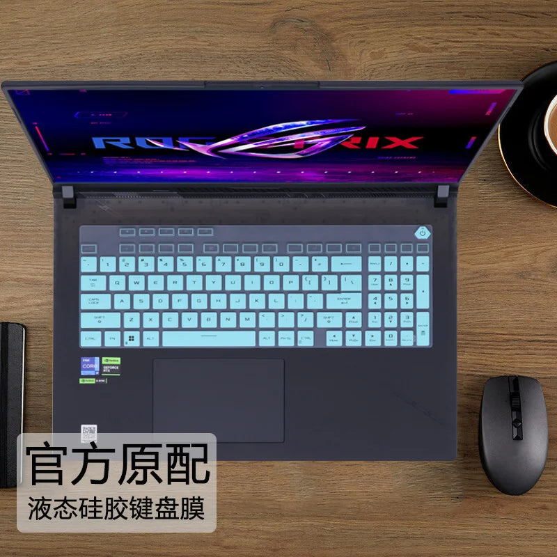 For Asus ROG Strix SCAR 18 G834 G834JY G834JZ G834J / Asus ROG Strix G18 G814 G814JI G814JZ 18 inch Laptop Keyboard Cover  Skin
