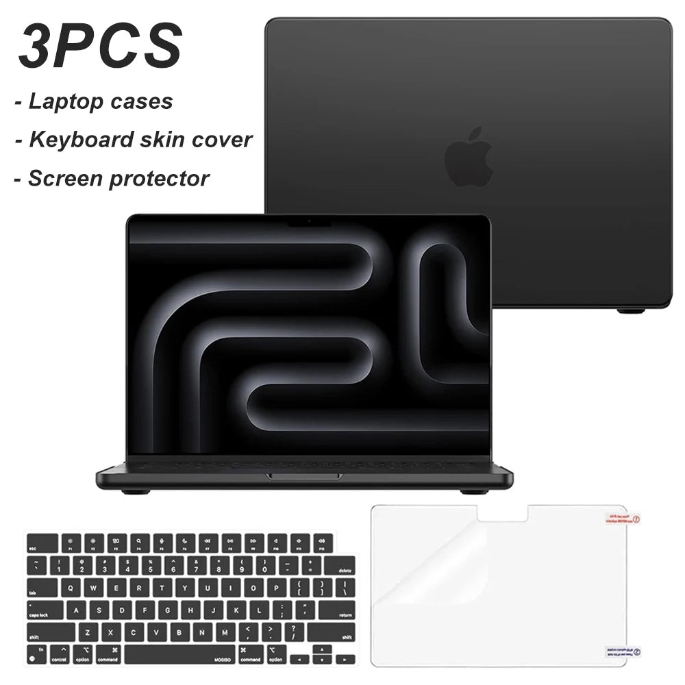 2026 New Laptop Case For Macbook Air 13.6 inch M5 M4 M3 M2 Chip 2026-2022，Air 15 M5 Chip,For Macbook Pro 14/16 M5 Por/Max 2026