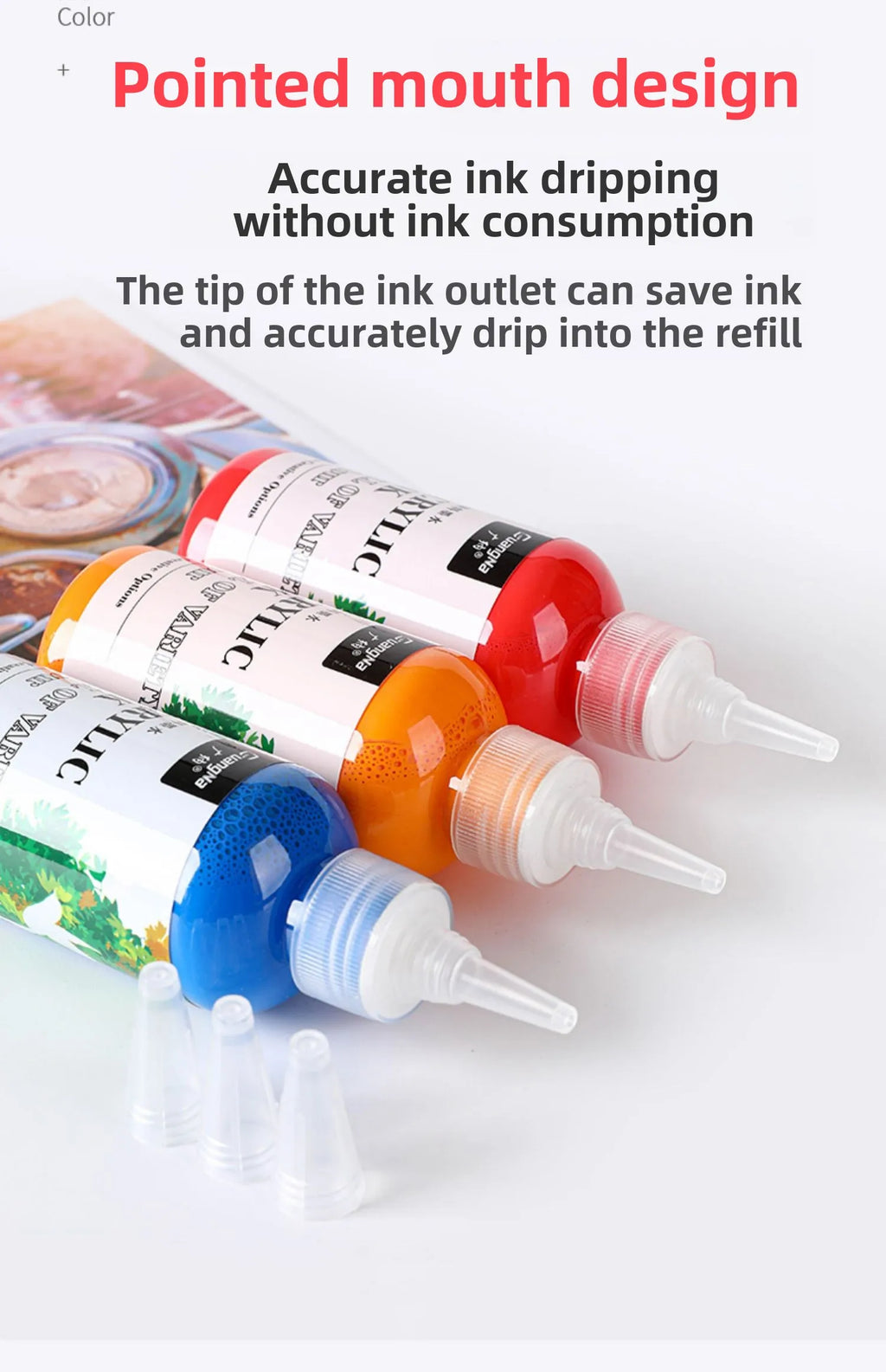 Premium Quality Water-based Ink Refill for Acrylic Paint Pen and DIY Crafts - Ideal Ink Supplement for Artists and Hobbyists