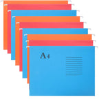 5Pcs A4 Sized Suspension File Folder Hanging File Holder Paper Wear-resistant Frame Documents Organizer Desktop Office folder