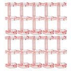 Removable Binder Book Binding Rings Plastic Book Rings Clear Folder Binder Clips Scrapbook Binding Button School Loose Leaf Clip