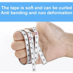 Retractable Keychain Tape Measur Portable Mini Centimeter Inch Retractable Ruler Roulette 2 Meter Measure Tape Gift