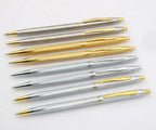 Luxury High Quality Twist Wave Pattern Drawing Ink METAL Ballpoint Pen Stationery Office School Supplies New