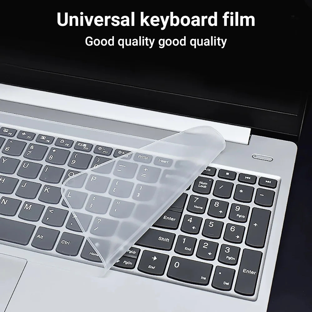 13-17 Inch Universal Laptop Keyboard Cover Soft Silicone Dustproof And Waterproof Protective Film For Notebook Computers