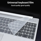 13-17 Inch Universal Laptop Keyboard Cover Soft Silicone Dustproof And Waterproof Protective Film For Notebook Computers
