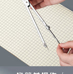 M&G Compass Drawing Tool Metal Geometric Protractor Engineering Protractor Drawing Tool, Suitable for Students and Carpenters