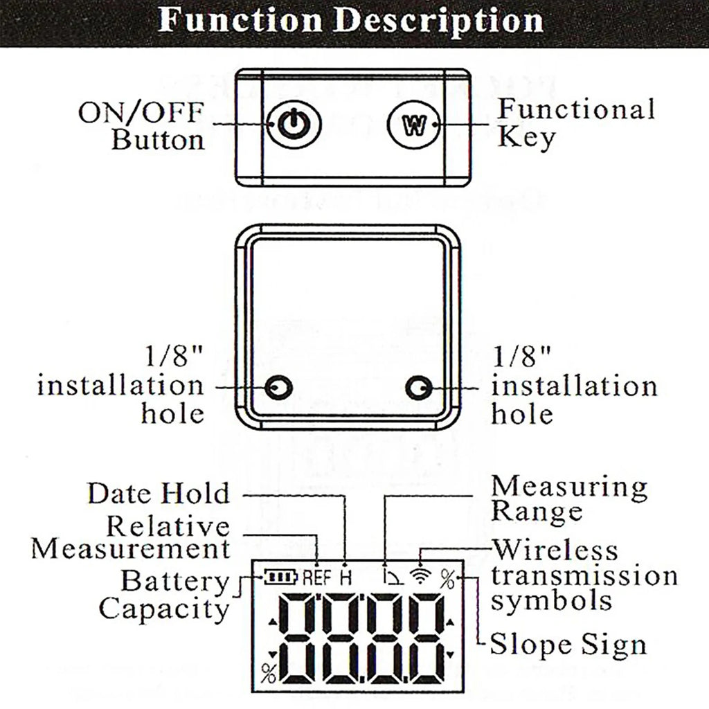 Electronics Digital Level Protractor Digital Inclinometer Angle Tester Mini Digital Meter Leveling Tool For Woodworking Tools
