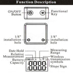 Electronics Digital Level Protractor Digital Inclinometer Angle Tester Mini Digital Meter Leveling Tool For Woodworking Tools