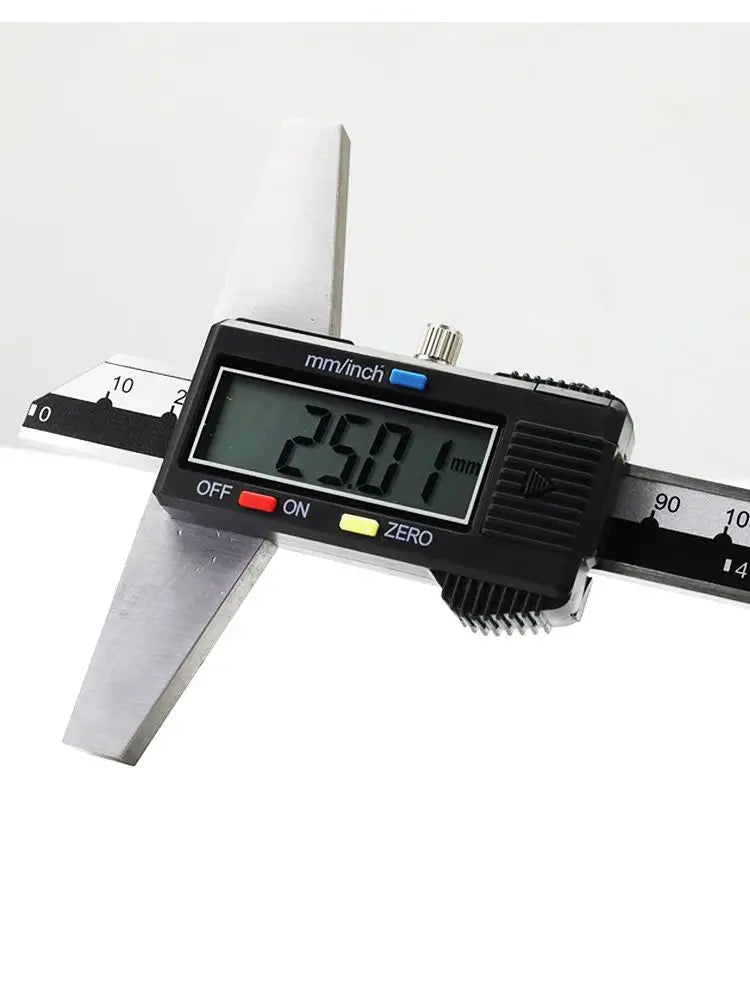 0-150mm 6" Stainless Steel Metric Imperial Digital Depth Vernier Caliper Micrometer  Electric Digital Depth Gauge