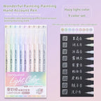105Color Hand Account Gel Pen Languo Morandi Retro Pen Large-Capacity Color Handbook Pen For Student Painting Graffiti Writting