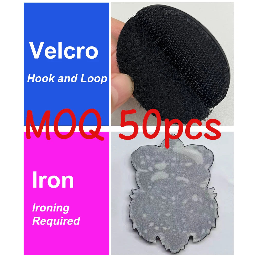 Soft PVC Label Customized PVC Patches Sew on Rubber Label Rubber PVC Tag 3D Embossed Custom Logo Rubber Patch