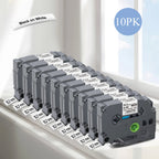 Portable Label Printer PS100E Print Heat Shrink Tube Iron on Fabric Tape Satin Ribbon No Ink Label Maker Industrial Machine