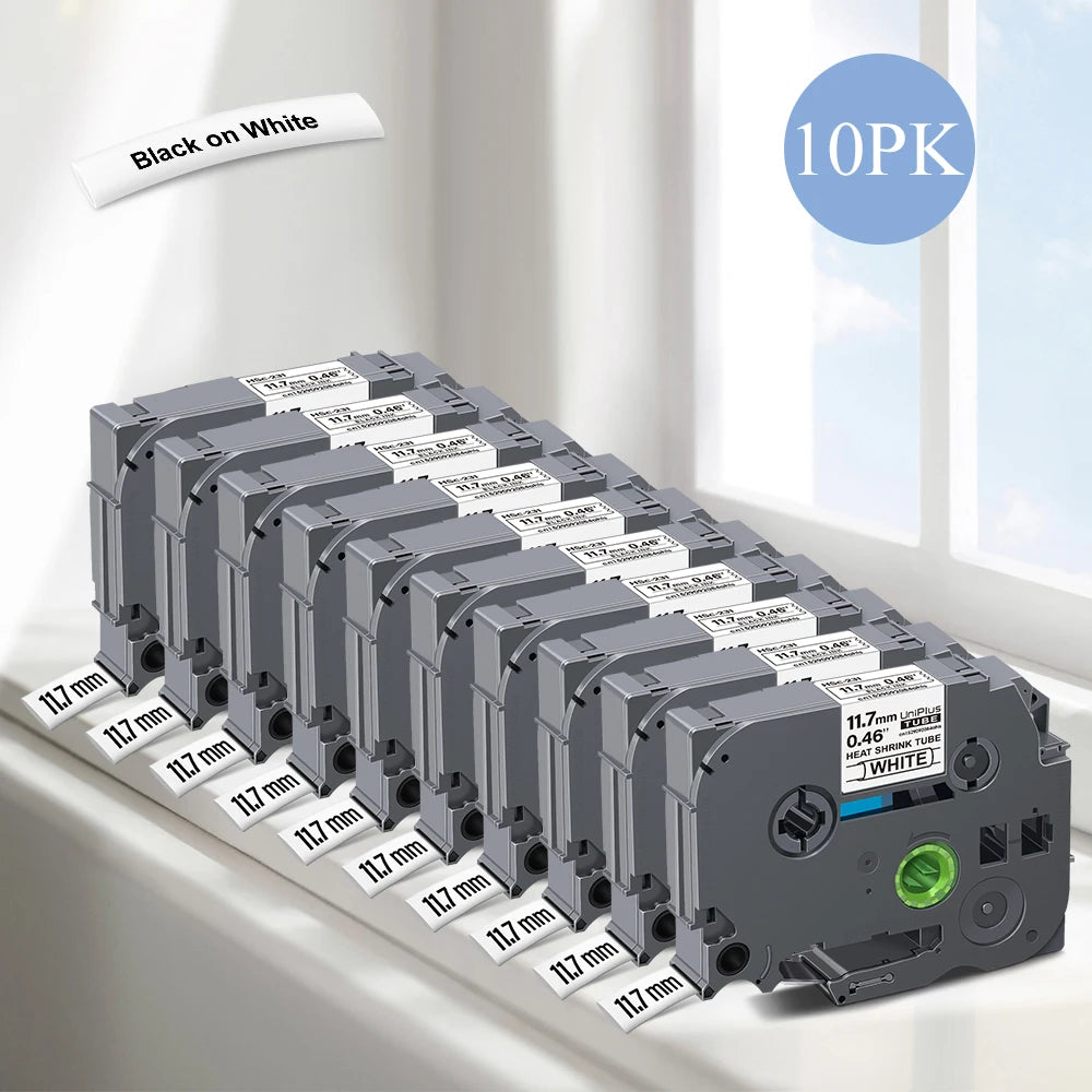 Portable Label Printer PS100E Print Heat Shrink Tube Iron on Fabric Tape Satin Ribbon No Ink Label Maker Industrial Machine