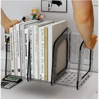 Acrylic A4 Storage Filing Box for Documents Plastic Paper File Organizer Vertical Magazine Rack Desk Folder Desktop Supplies