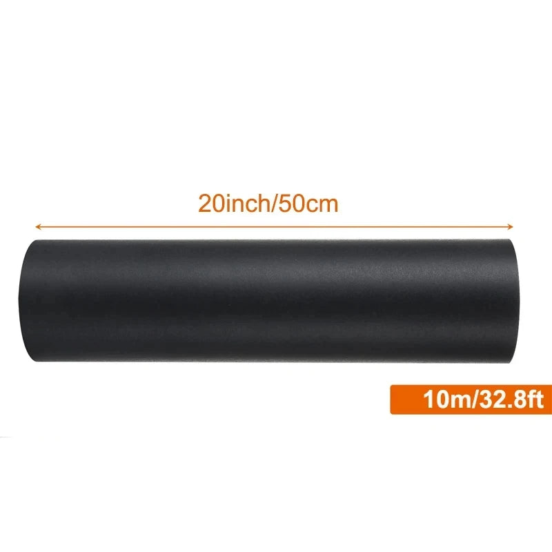 Kraft Paper Black Paper Roll Construction Poster Board Wrapping Art Paper Roll Bulletin Board Gift Packing Eco-friend Papers
