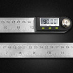 200mm 300mm Stainless Steel Digital Protractor Angle Ruler Electron Goniometer Angle Finder Meter Angle Gauge Measuring Tools