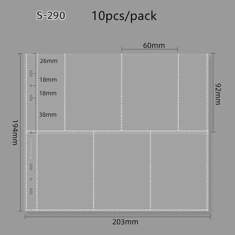 MINKYS Kawaii 5/6/9 Spaces 3 inch Kpop Photo Card Binder Large Capacity Idol Photocard Album Photocards Binder Collect Book