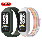 Strap+PC Case for Xiaomi mi band 9 active accessories sports Nyon bracelet correa+Protective Bumper shell Cover for Redmi band 3
