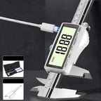 Digital Caliper Rechargeable Vernier Measuring Tool High-Precision 0.01mm Stainless Steel Depth Gauge For Jewelry