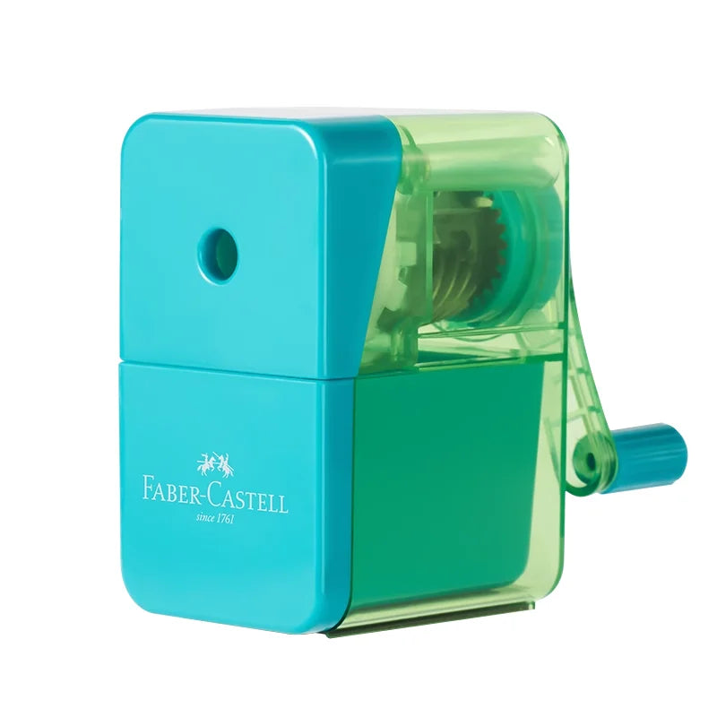 Faber-Castell Pencil Sharpener Automatically Enters Lead Hand-cranked Multi-gear Desktop Rotary Student School Stationery