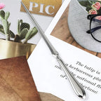 Letter Silver Mail Envelope Hand Slitter Opener