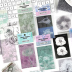 10pcs/lot Memo Pads Material Paper  slow start to the season Collection Journal Scrapbooking paper  Background Decoration Paper