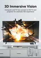 Vention HDMI-Compatible 2.1 Cable 8K/60Hz 4K/120Hz for Xiaomi Mi Box PS5 Dolby Vision 48Gbps HDMI-Compatible 8K HDMI 2.1 Cable