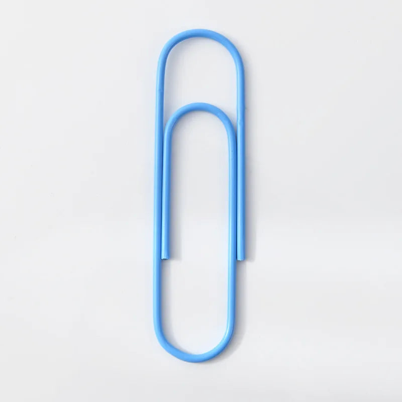 10pcs 10cm Colorful Paper Clips Notebook Memo Pad Filing Bookmark Binder Metal Paper Clips Student Office School Index Bookmark