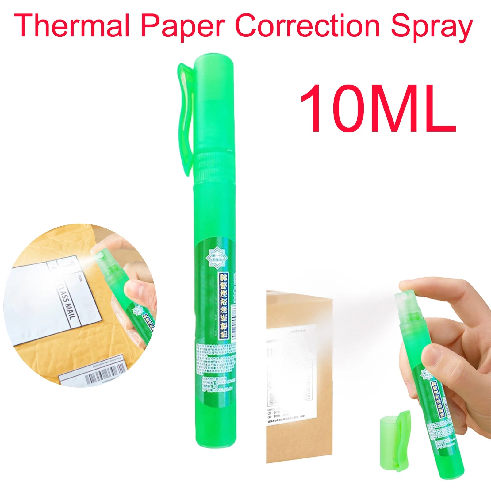 Portable Thermal Paper Correction Fluid Fast-Drying Anti Peep Identity Information ID Info Privacy Protector Quick Eraser Covera